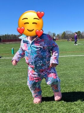 Adidas set floral track suit 12m